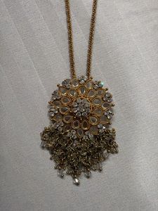 Stunning Maangtika with Crystals