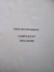 English Grammar Book