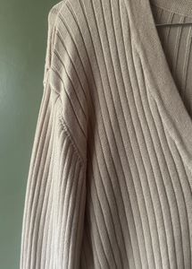 JDY by ONLY  Ribbed Knit Button-Front Cardigan