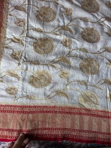 Pure silk kadhua weave banarasi saree