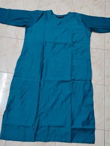 3xl Peacock Green Colour Kurta
