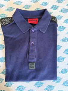 Hugo Boss Men's Navy Polo Shirt