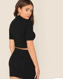 Chic Black Crood set