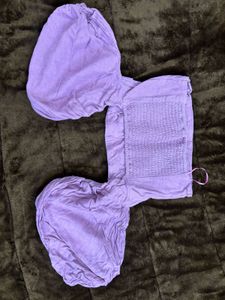 cute purple top