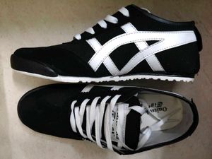 (unused) Onitsuka Tiger Black Shoes (Premiu