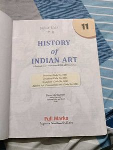 History of Indian Art Textbook - Class 11