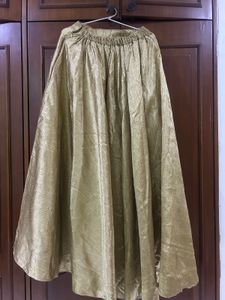 Gold Tone Kurti and skirt