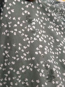 Flowy Floral Print Maxi Dress