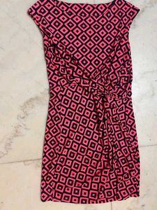 Patterned Pink Dress
