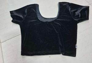 Black Velvet Blouse