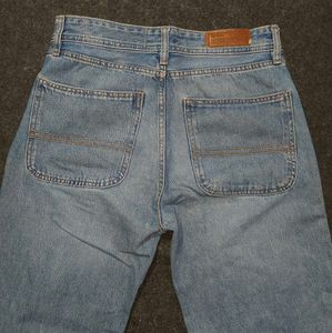 Blue Way Light Wash Wide Leg Jeans