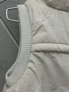 Cream Puffer Vest