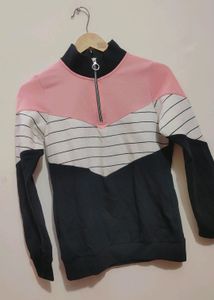 Black ⚫&amp; Pink 💕Sweatshirt For Baby Girl 1