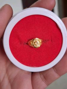 Elegant Gold Ring for new born baby