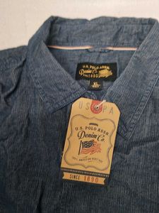 US Polo Assn Men's Denim Shirt