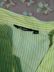 Zudio Trendy Strip Shirt, Fit Xs/S Both, Brand New
