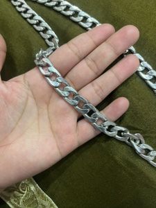 Chunky Silver Chain Necklace
