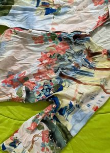 WESTSIDE L.O.V Women's Floral Print Co-ord Set