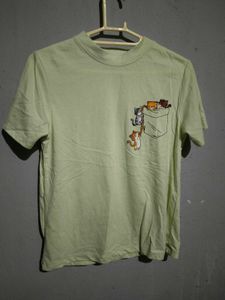 Cute Cat Pocket T-Shirt