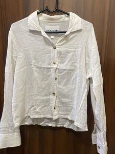 White Button-Up Shirt