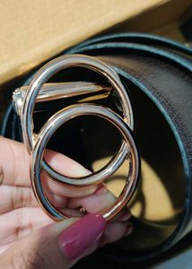 Women's Reversible Leather Belt