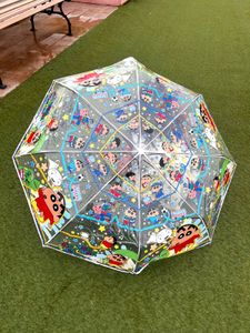 Cute Shinchan Transparent Umbrella