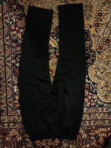 Black Padded Pants