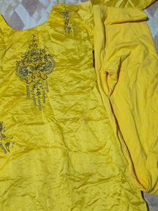 Yellow Salwar Suit