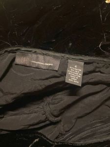 Black Velvet Skirt