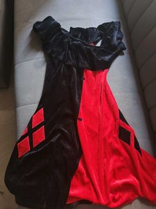Harley Quinn cocktail dress cosplay costume