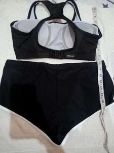 Adidas Sports Bra and Shorts Set