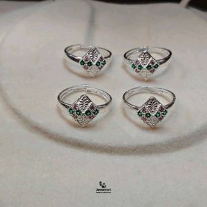 Pure Silver Toe Rings For Daily Wear