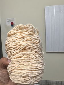 Cream Velvet Yarn Skein (cherline )
