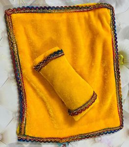Laddu Gopal Ji Rajiyi Bedset With Pillow 3pice Set