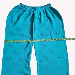 Turquoise Embroidered Palazzo Pants 🆕 NWOT 🫶 2XL