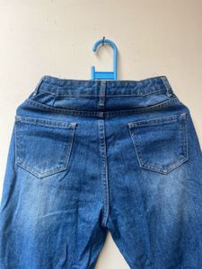Blue Ripped Jeans
