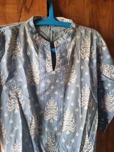 Blue Printed Palazzos