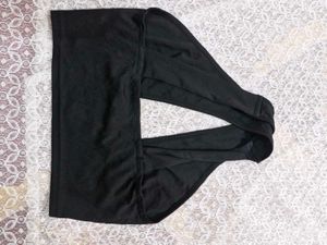 Black halterneck top