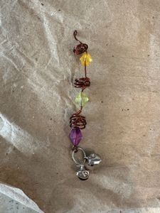 Handmade Wire Wrapped Charm Pendant