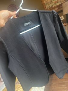 Smart Black Shrug/Short Coat