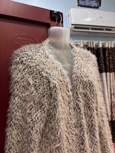 beautiful fur cardigan