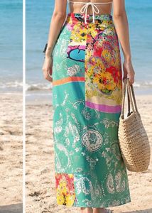 Vibrant Bohemian Maxi Skirt