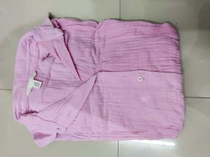 Color Block Relaxed Fit Shirt