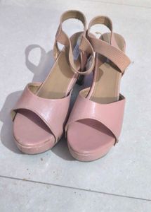 Chic Pink Platform Heels