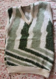 Stylish Striped V-Neck Sweater Vest