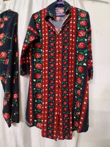 Floral Print cord Set with Dupatta