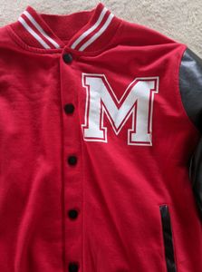Red Bankai Cool Varsity Unisex Jacket
