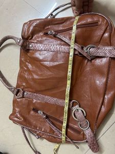 Brown Leather Handbag