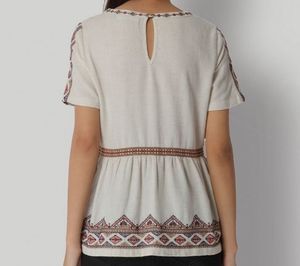 Vero Moda - Embroidered Boho Top