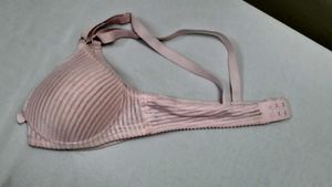 pink colour Soft Padded Bra